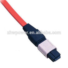 MPO connector Corning fiber optic MPO patch cord with 1/3/5/10m length optional